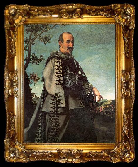 framed  Carlo  Dolci Portrait of Ainolfo de